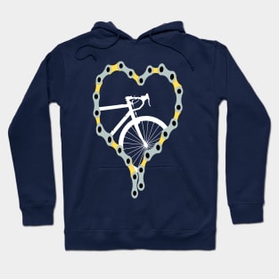 Love Cycling Bicycle Hoodie